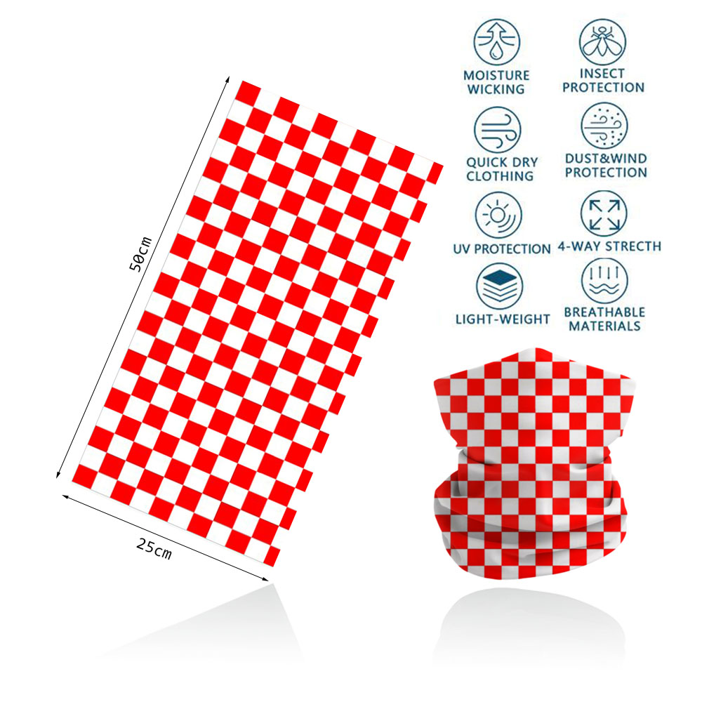 Plaid Pattern Headband Outdoor - Outdoor Camping Gear ulasan dan harga