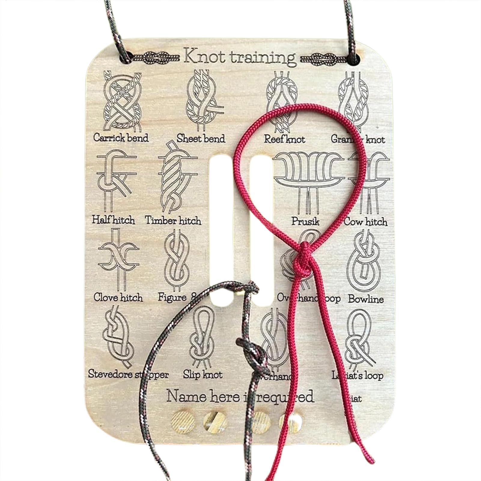Creative Knot Tying Practice B - Outdoor Camping Ideas ulasan dan harga