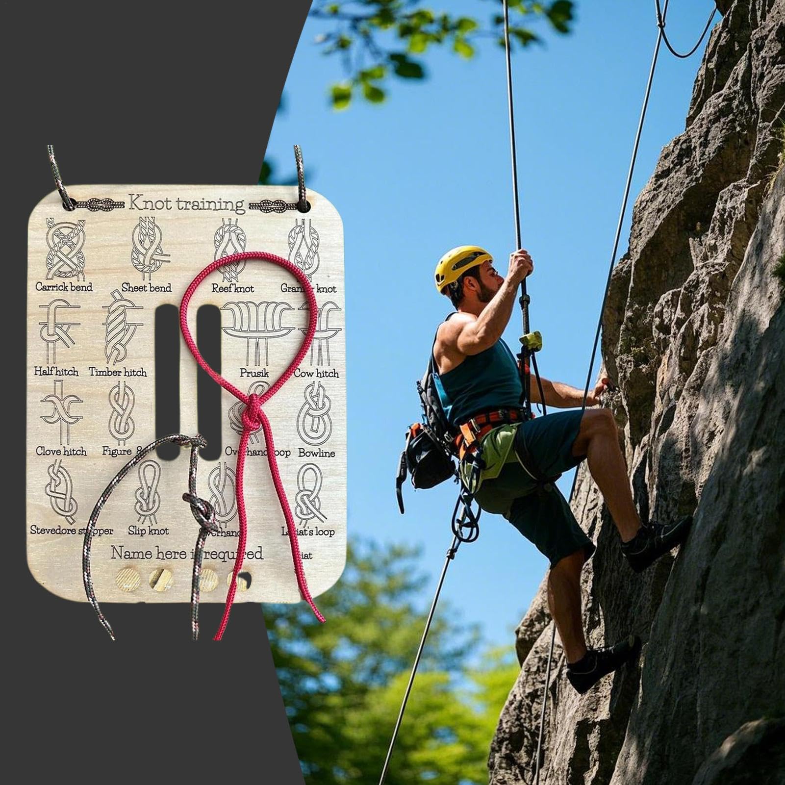 Creative Knot Tying Practice B - Outdoor Camping Ideas ulasan dan harga