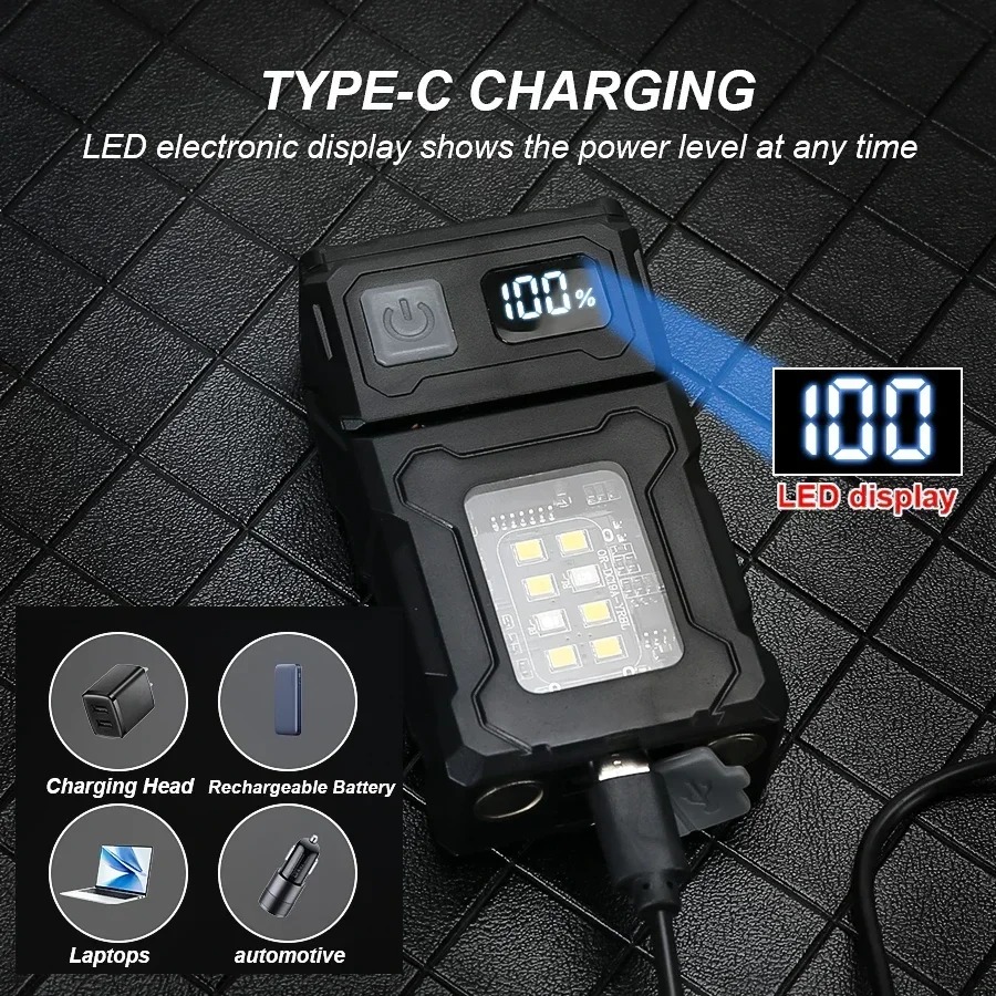 Mini USB Recharge LED Flashlig - Outdoor Camping Decor ulasan dan harga