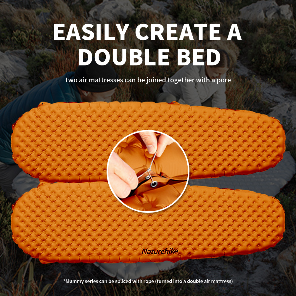 Naturehike Inflatable Mat Ultr - Ultralight Ground Sheet ulasan dan harga