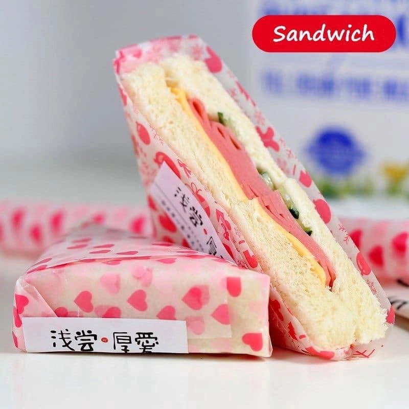 50pcs Food Grade Wax Paper Cam - Outdoor Camping Food ulasan dan harga