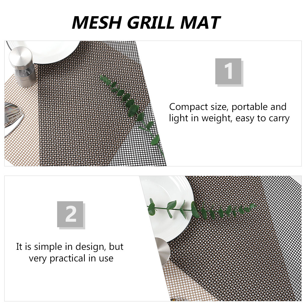 2Pcs Bbq Grill Mesh Mat Non-St - Outdoor Gas Stove ulasan dan harga