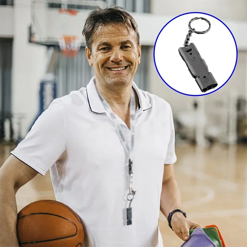 Portable Whistle 180 db Alumin - Outdoor Camping Youtube ulasan dan harga