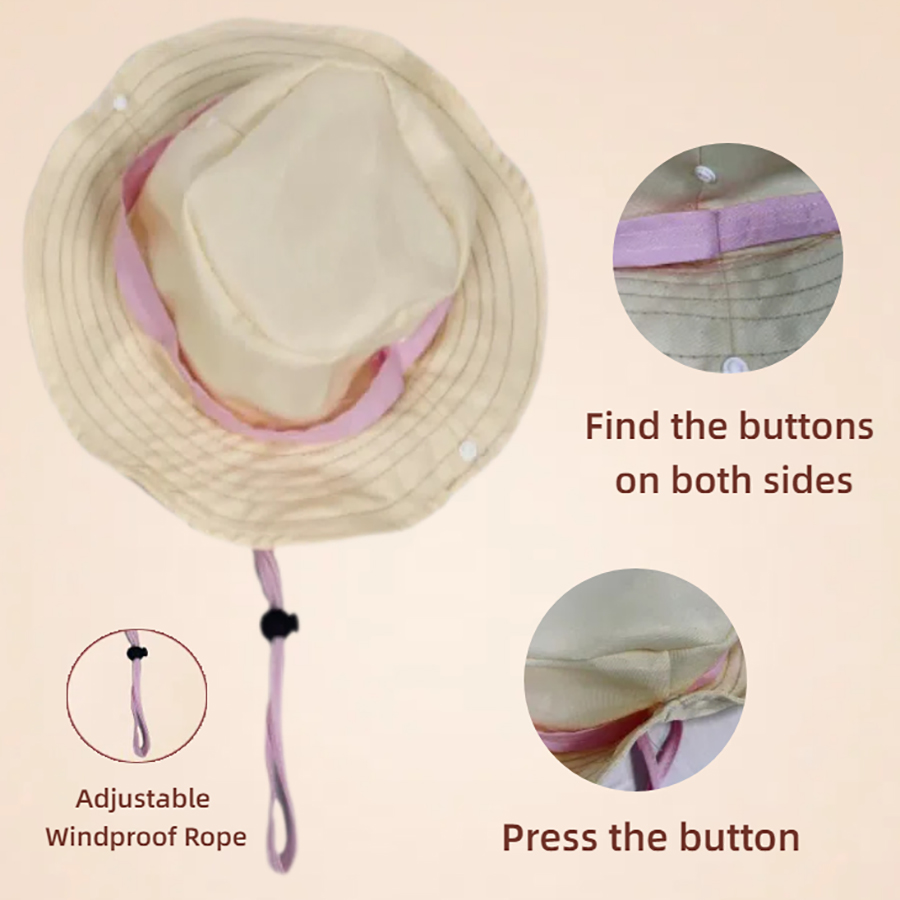 Children Explorer Vest Hat Sui - Outdoor Camping Kids Activities ulasan dan harga