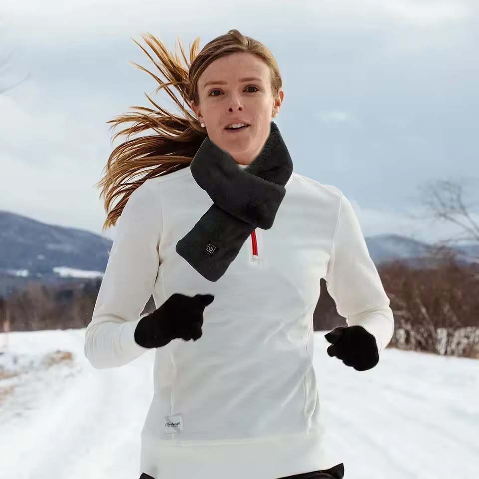 USB Women Men Heating Scarf Te - Outdoor Camping Gear ulasan dan harga