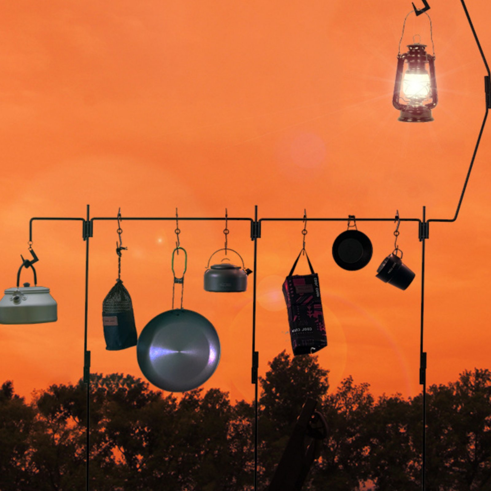 Camping Lantern Stand Easy to  - Outdoor Camping Gear ulasan dan harga