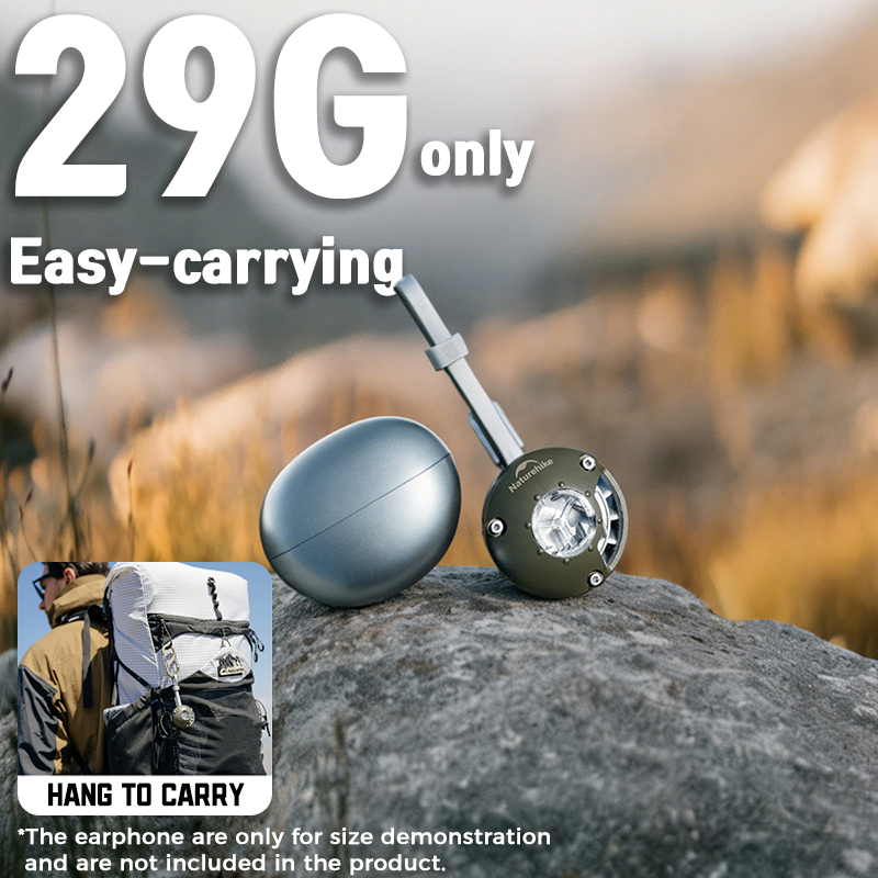 Naturehike Wind-nano Air Pump  - Outdoor Camping Quilt ulasan dan harga