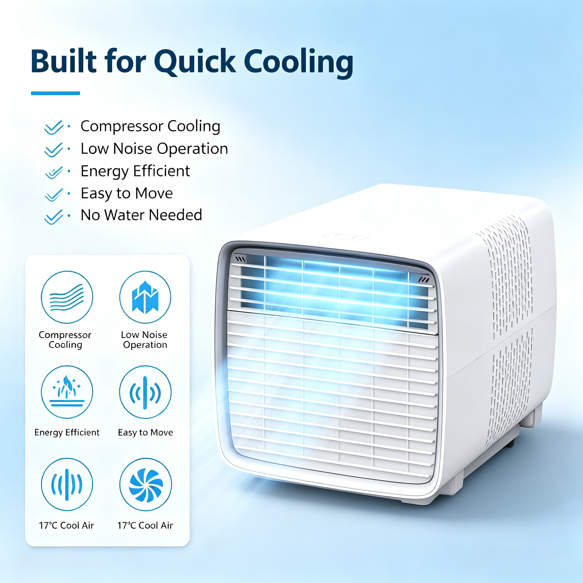 Portable Integrated Mobile Air - Outdoor Camping Rentals ulasan dan harga