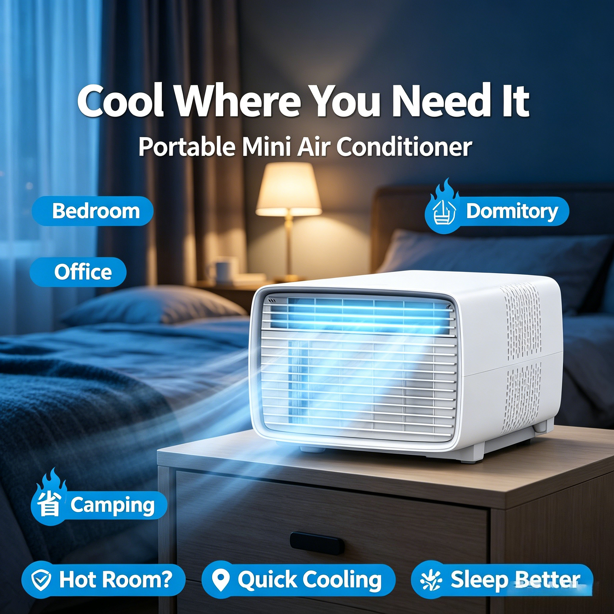 Portable Integrated Mobile Air - Outdoor Camping Rentals ulasan dan harga