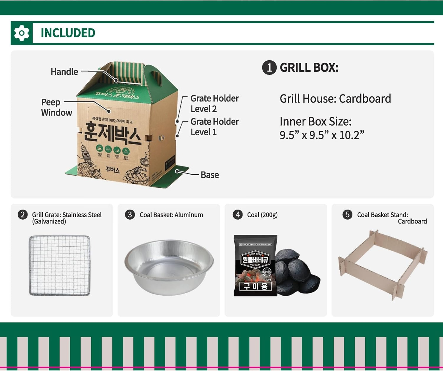 Disposable Portable Charcoal B - Outdoor Camping Food ulasan dan harga