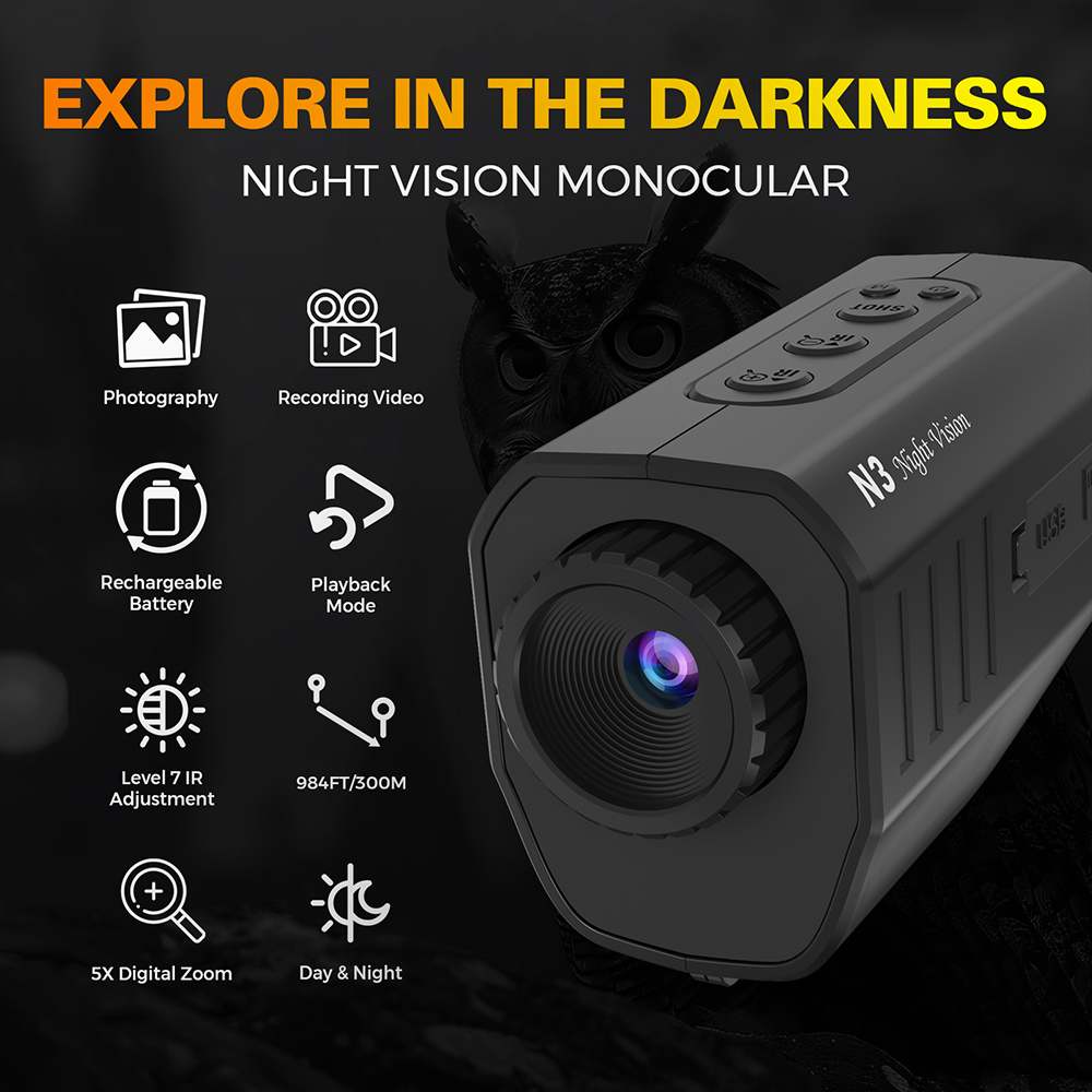 GTGUARD N3 Single-Tube Night V - Outdoor Camping Youtube ulasan dan harga