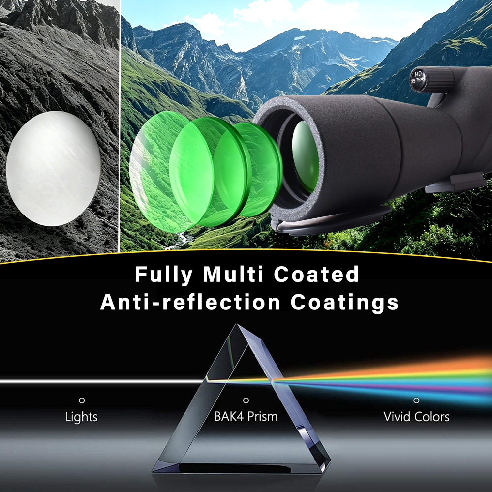 25-75x60 Zoom Spotting Scope C - Outdoor Camping Gear ulasan dan harga