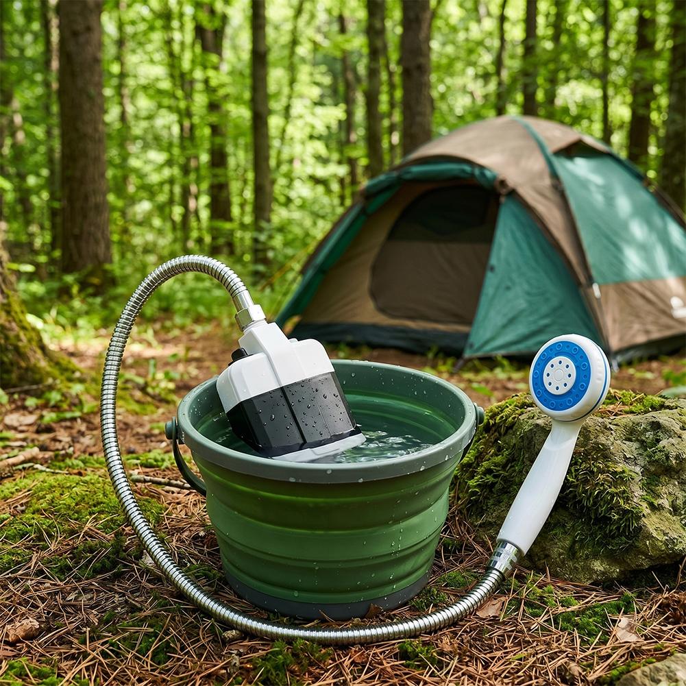 Portable Electric Shower Unit  - Outdoor Camping Rentals ulasan dan harga