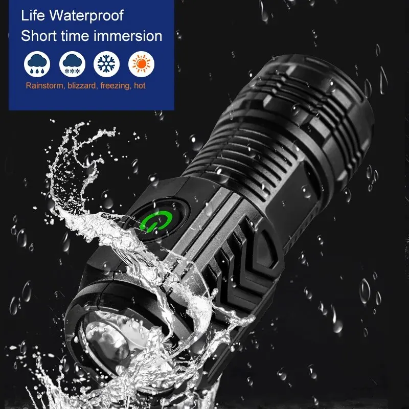 Portable Mini LED Handheld Fla - Outdoor Camping Decor ulasan dan harga