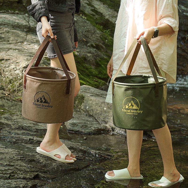 Car Folding Bucket Waterproof  - Outdoor Camping Outlet ulasan dan harga
