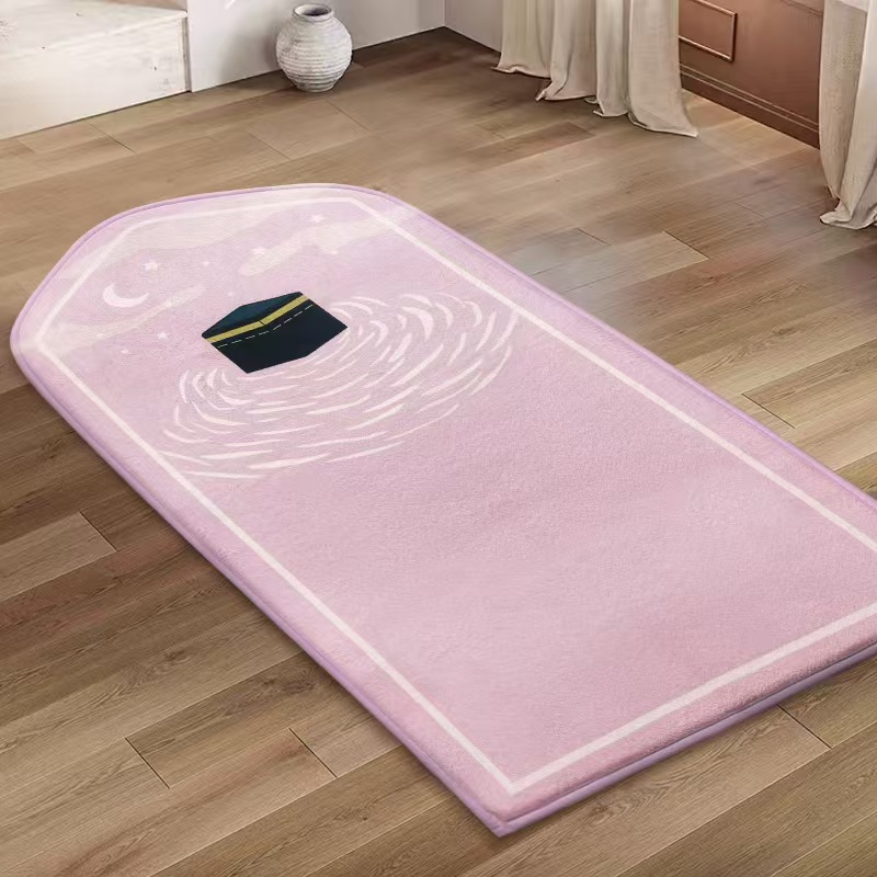 VIKAMA Pink Kaaba Pattern Pray - Outdoor Camping Rentals ulasan dan harga