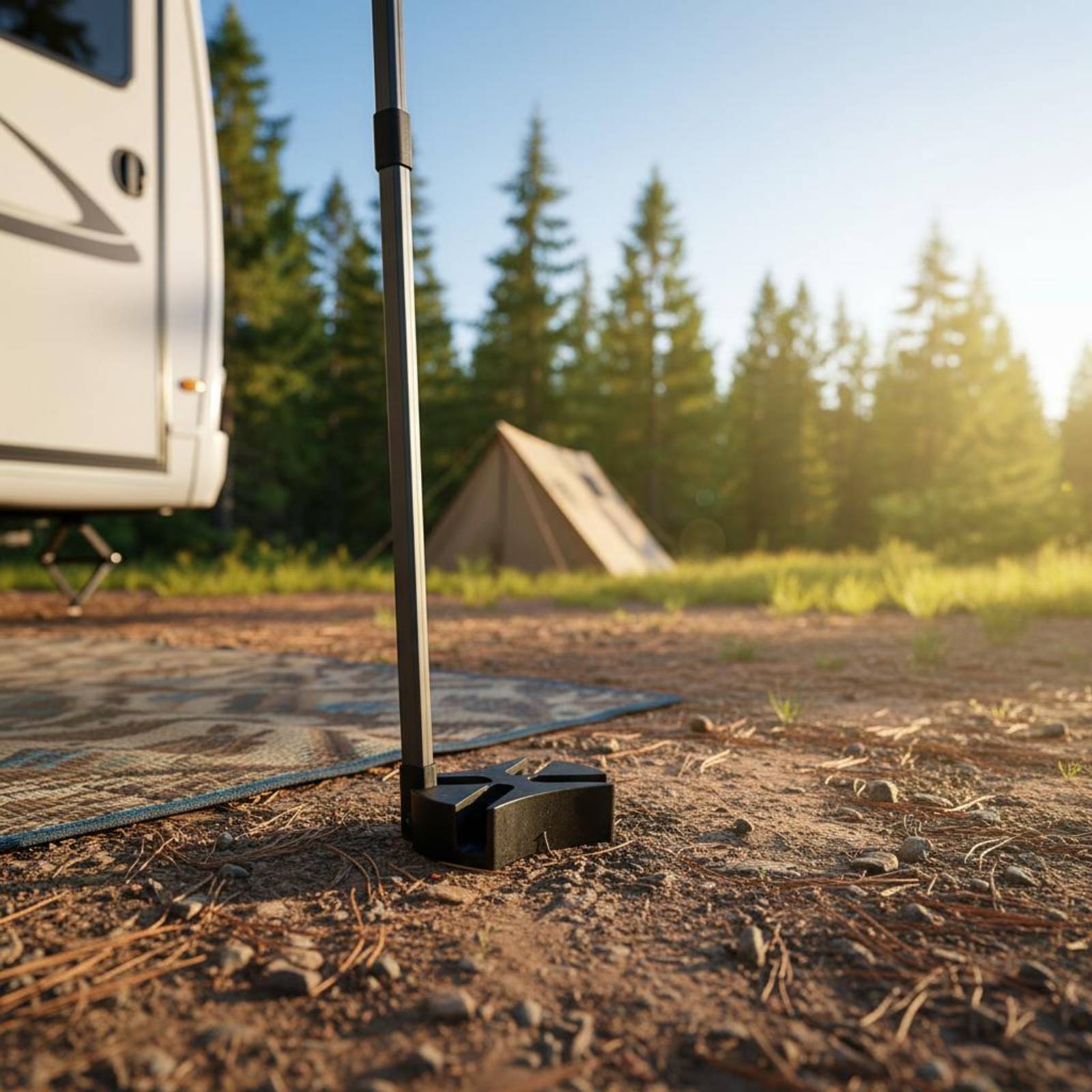 Oval Tube Connector Base Long- - Outdoor Camping Gear ulasan dan harga