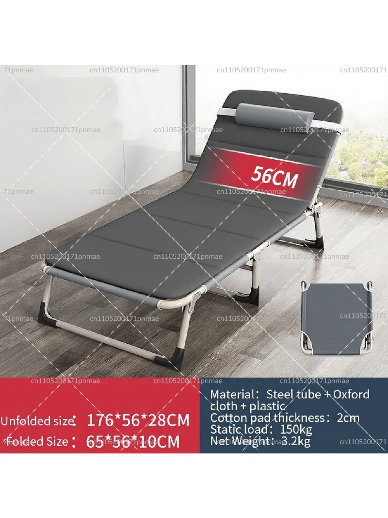 Metal Folding Single Bed Moder - Outdoor Camping Mattress ulasan dan harga