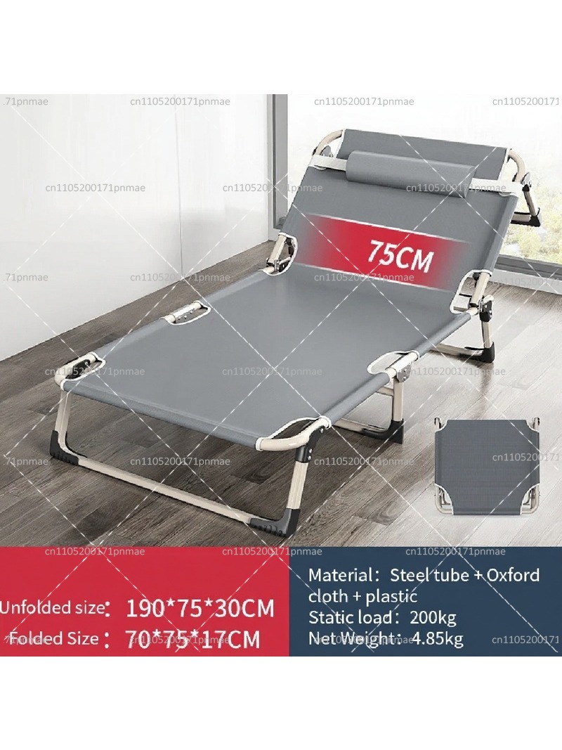 Metal Folding Single Bed Moder - Outdoor Camping Mattress ulasan dan harga