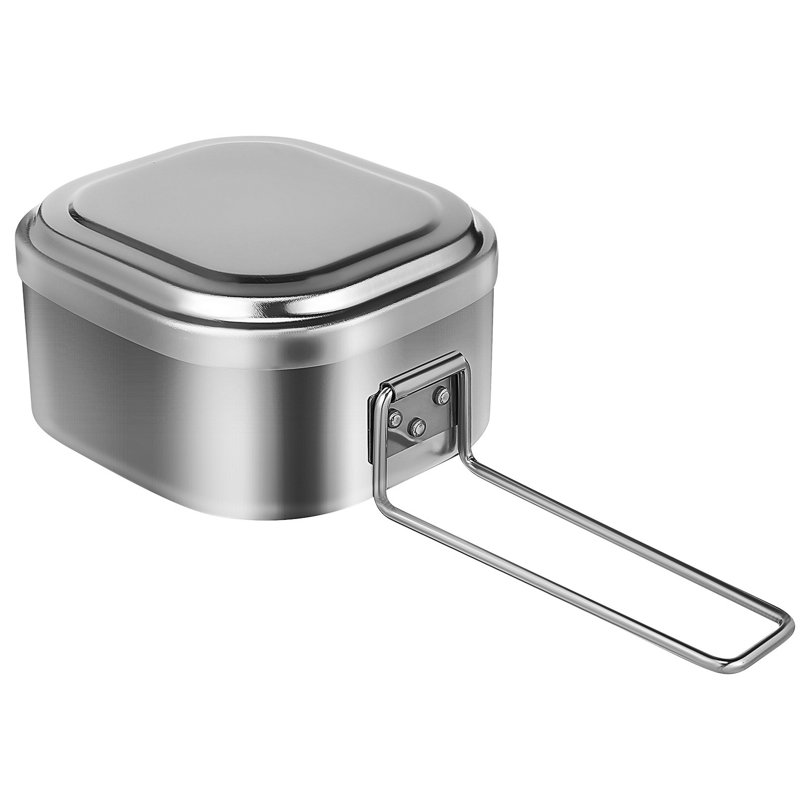 950Ml Full Aluminum Food Conta - Outdoor Camping Food ulasan dan harga