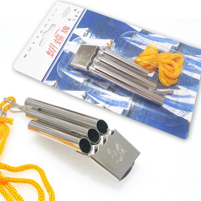 Whistle For Emergencies Stainl - Outdoor Camping Youtube ulasan dan harga
