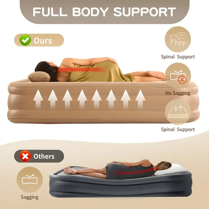 Interior Air Mattress Glamping - Outdoor Camping Mattress ulasan dan harga