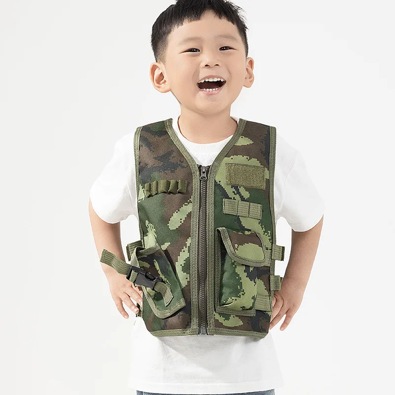 Kids Tactical Vest Army Fans O - Outdoor Camping Kids Activities ulasan dan harga