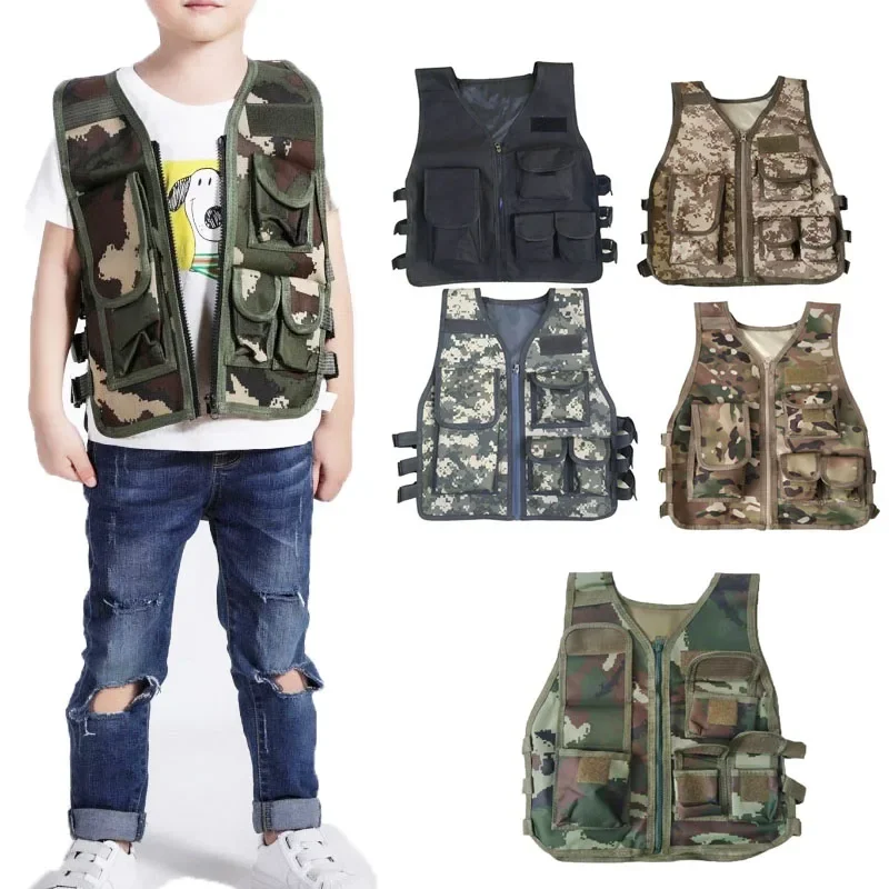 Kids Tactical Vest Army Fans O - Outdoor Camping Kids Activities ulasan dan harga