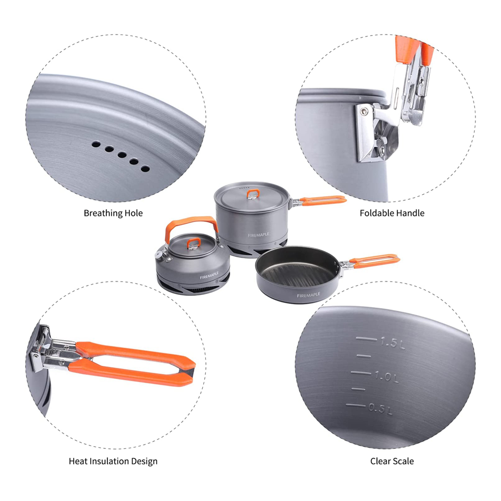 Fire Maple Camping Cookware Ut - Outdoor Camping Kitchen Table ulasan dan harga