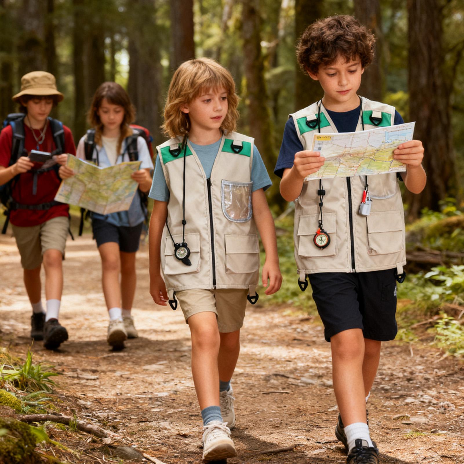 Kids Fishing Vest Sleeveless C - Outdoor Camping Kids Activities ulasan dan harga