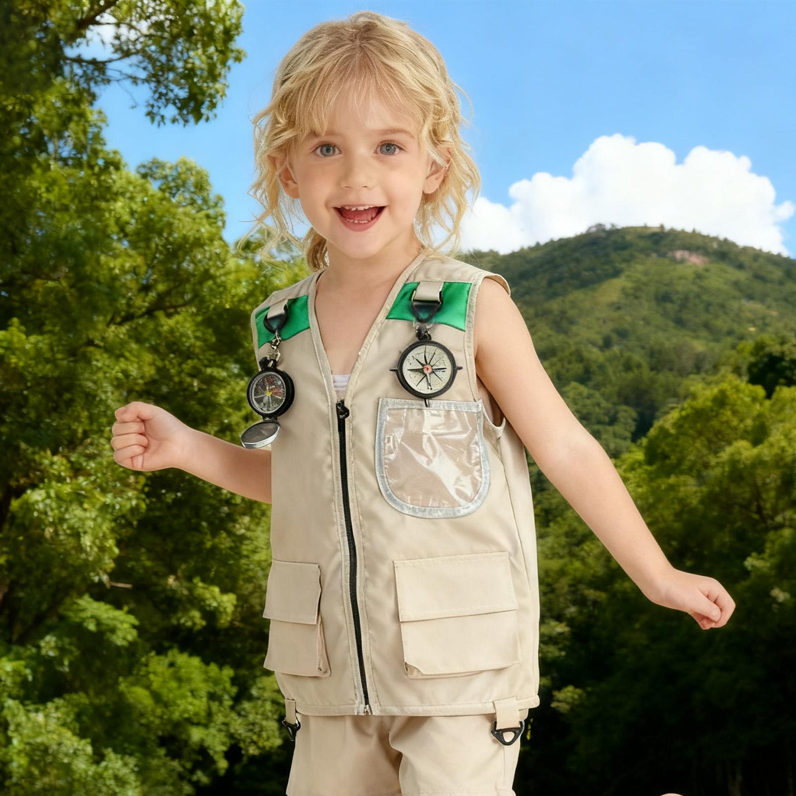 Kids Fishing Vest Sleeveless C - Outdoor Camping Kids Activities ulasan dan harga