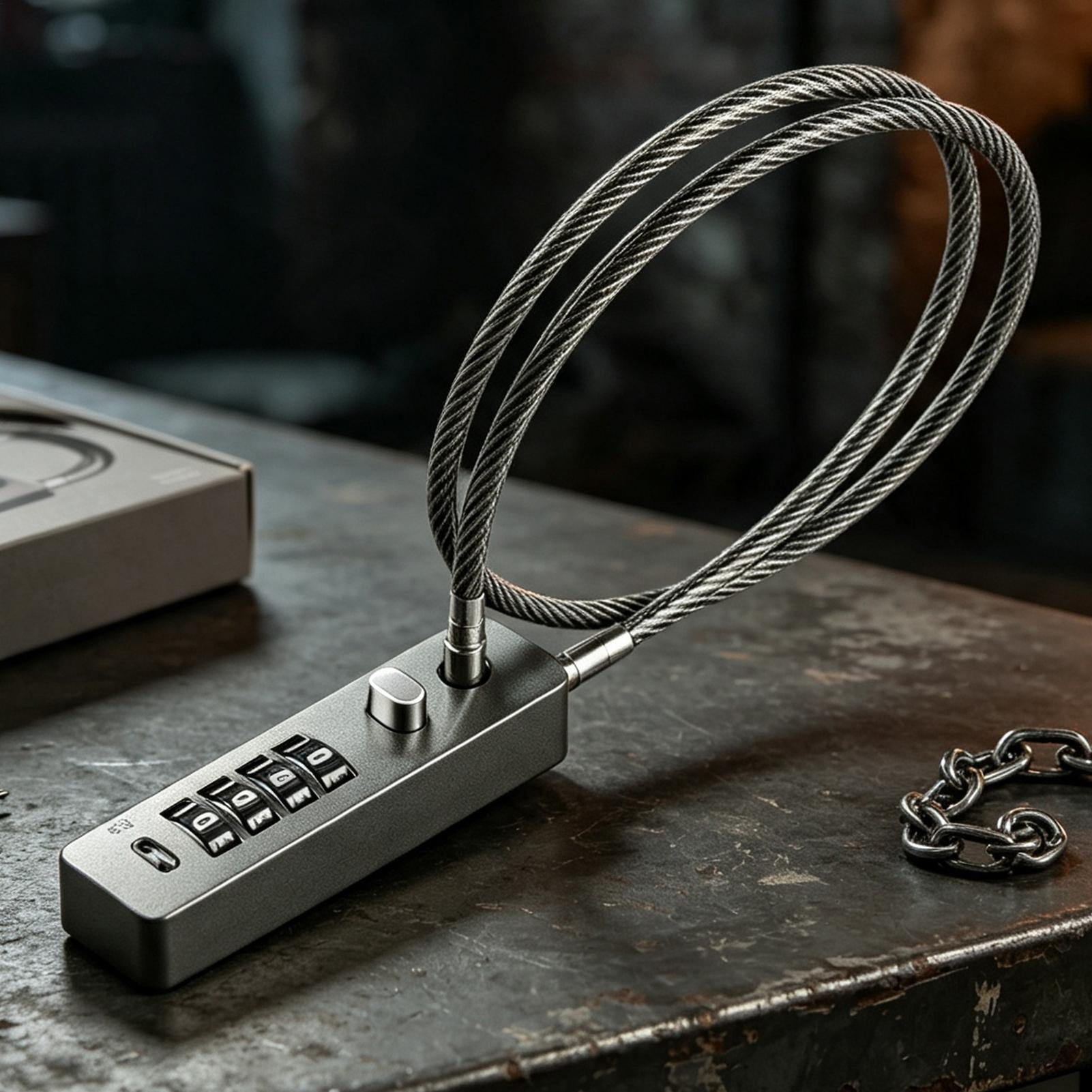 Bike Lock Combination Bicycle  - Urban Outdoor Camping ulasan dan harga