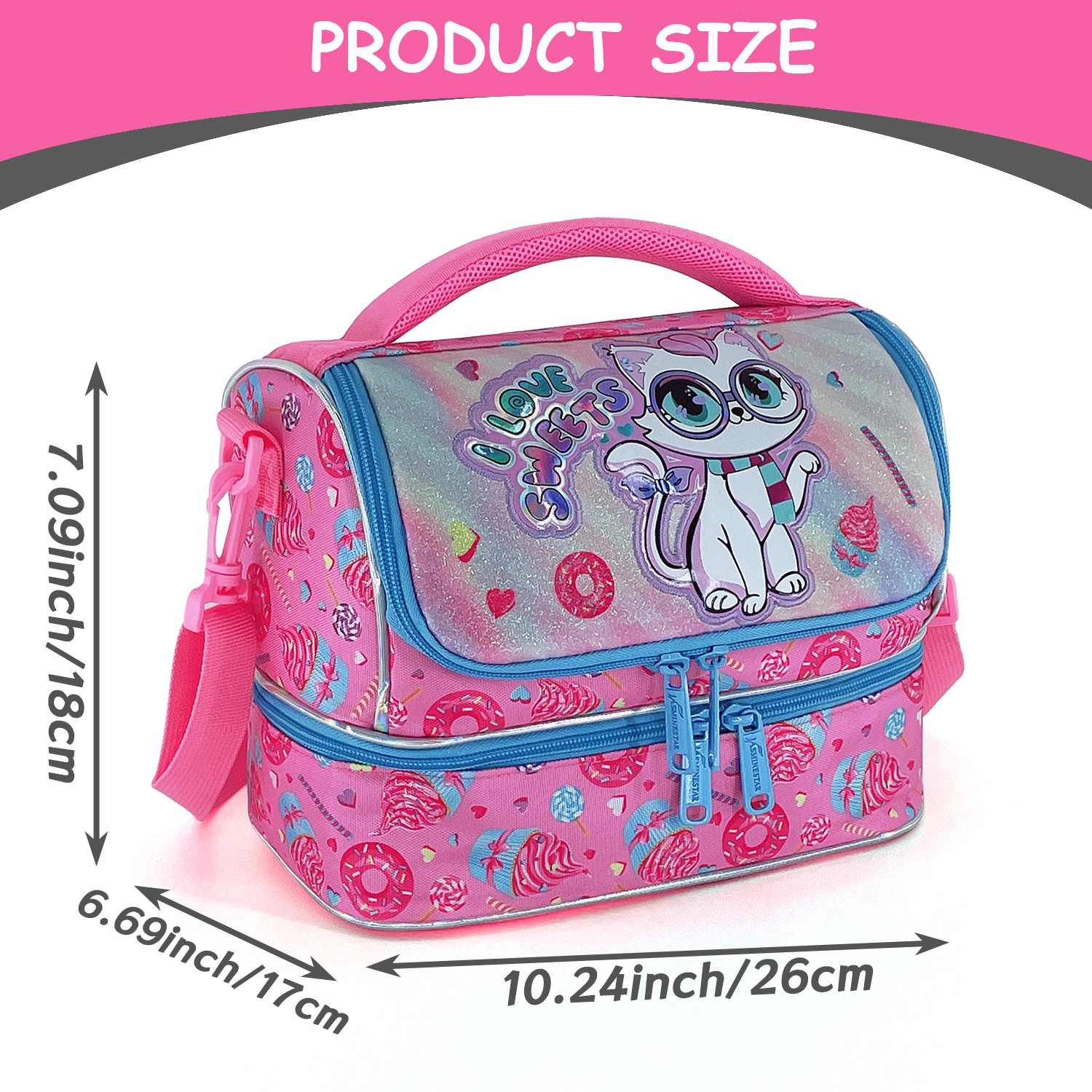 Lunch Bag for Kids Large Capac - Outdoor Camping Kids Activities ulasan dan harga