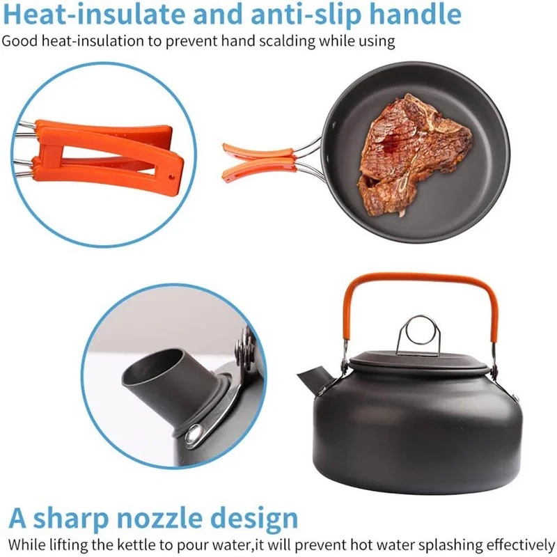 Camping Cooking set Camping Co - Outdoor Camping Kitchen Table ulasan dan harga