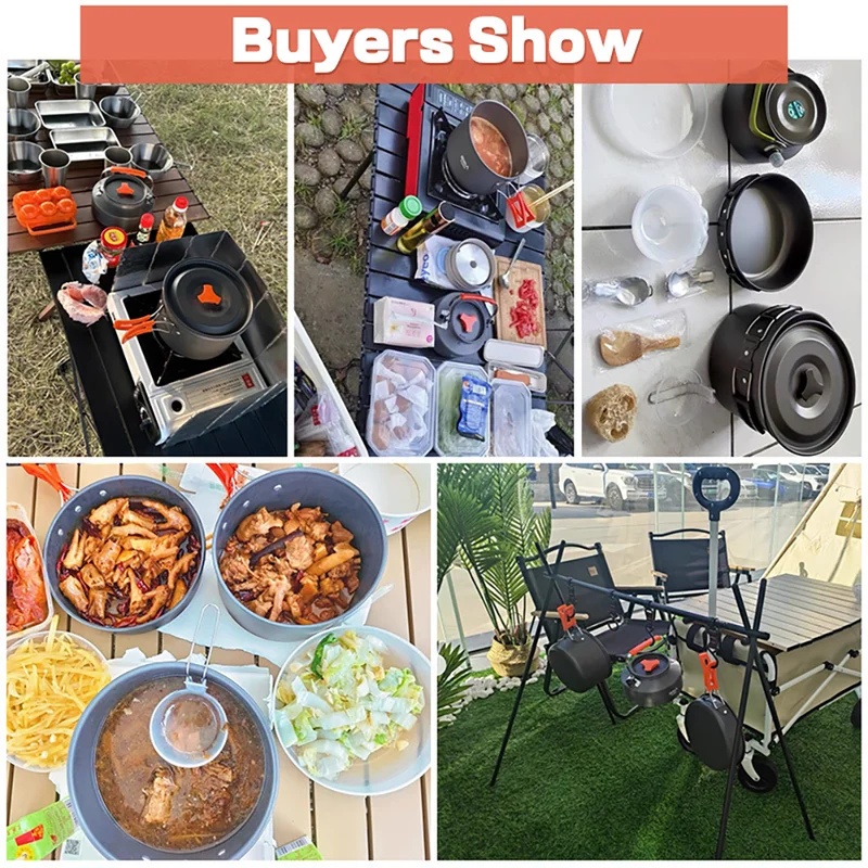 Camping Cooking set Camping Co - Outdoor Camping Kitchen Table ulasan dan harga